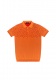 Пуловер с къс ръкав-2001-62142-Casual-100% памук-оранжев-XL