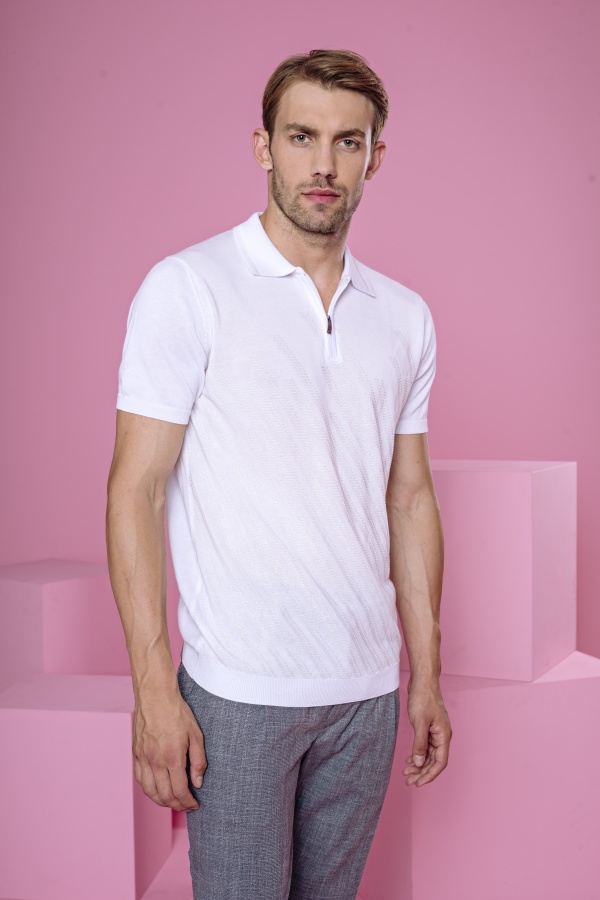 Short-sleeved sweater Smart