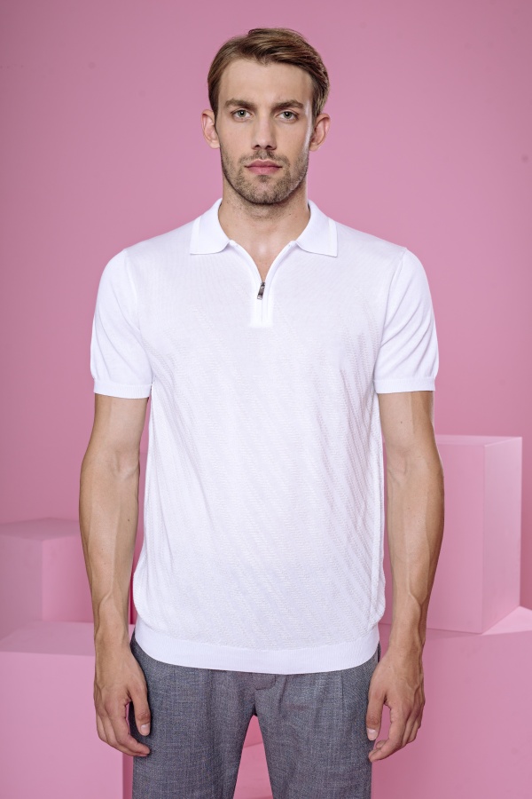 Short-sleeved sweater Smart