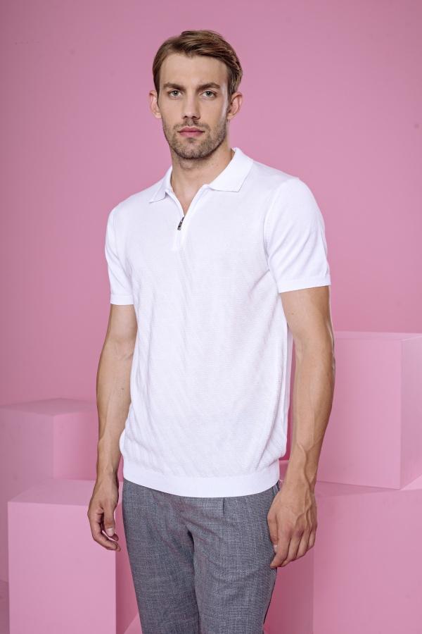 Short-sleeved sweater Smart