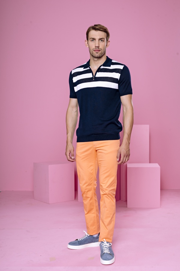 Пуловери с къс ръкав Casual Active